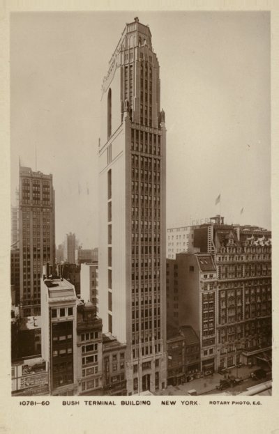 Bush Terminal Building, New York City, USA by American Photographer