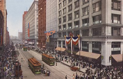 Chicago: State Street, North from Madison by American Photographer