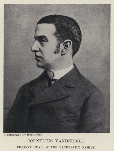 Cornelius Vanderbilt by American Photographer