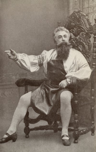Emil Fischer as Hans Sachs in Die Meistersinger Von Nurnburg by American Photographer