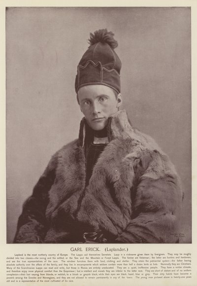 Garl Erick, Laplander by American Photographer
