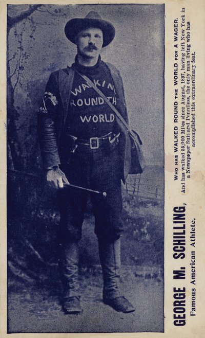 George M Schilling, Famous American Athlete by American Photographer