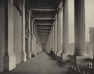 Grand Loggia of Machinery Hall by American Photographer