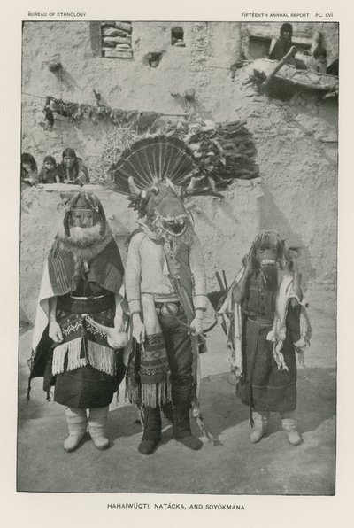Hahaiwuqti, Natacka and Soyokmana by American Photographer