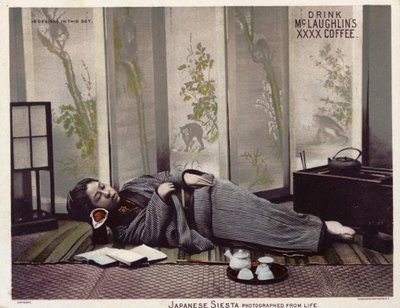 Japanese siesta by American Photographer
