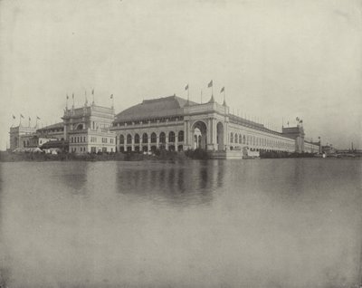 Manufactures Building from North End of Wooded Island by American Photographer
