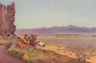 Mirage on the Desert, Arizona by American Photographer
