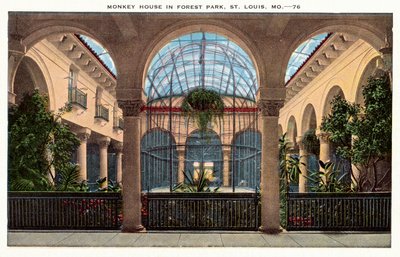 Monkey House, Forest Park, St Louis, Missouri, USA by American Photographer
