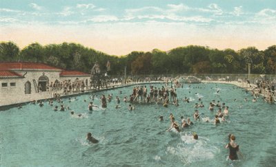 New Orleans: City Park Swimming Pool by American Photographer