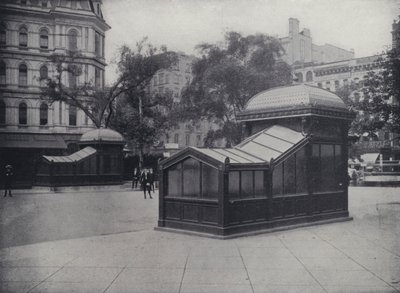 New York: Subway entrance by American Photographer