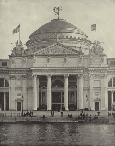 North Portico of the Agricultural Building by American Photographer