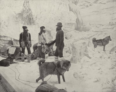 Panorama of the Greely Expedition by American Photographer