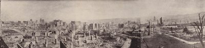 Panorama of the Skeleton City from Nob Hill by American Photographer