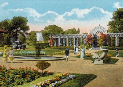 Pergola, near Administration Building, Washington Park by American Photographer