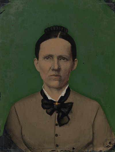 Portrait of a Woman, 1860s by American Photographer