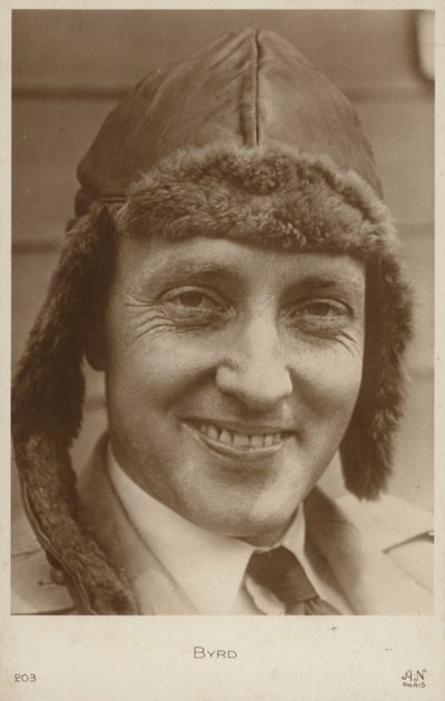 Richard E Byrd, American Naval Officer, Aviator and Explorer by American Photographer