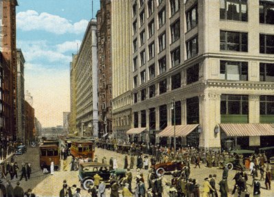 State Street, looking North from Madison Street by American Photographer