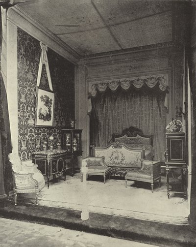 The Bedroom of Marie Antoinette by American Photographer