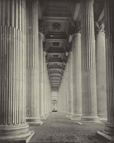 The Colonnade of the Peristyle by American Photographer