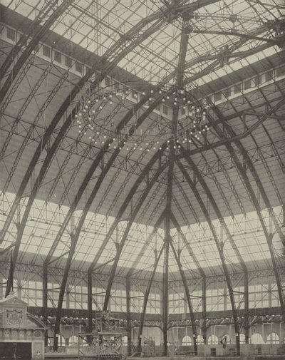 The Electroliers of the Manufactures Building by American Photographer