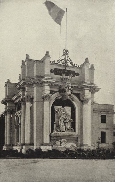 The French Building by American Photographer