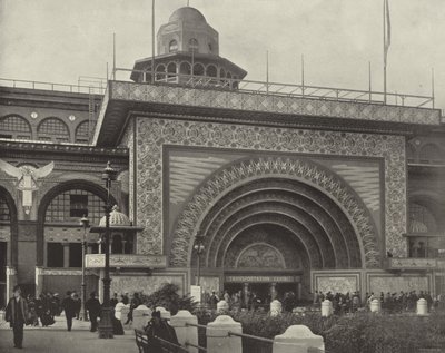 The Golden Doorway of the Transportation Building by American Photographer