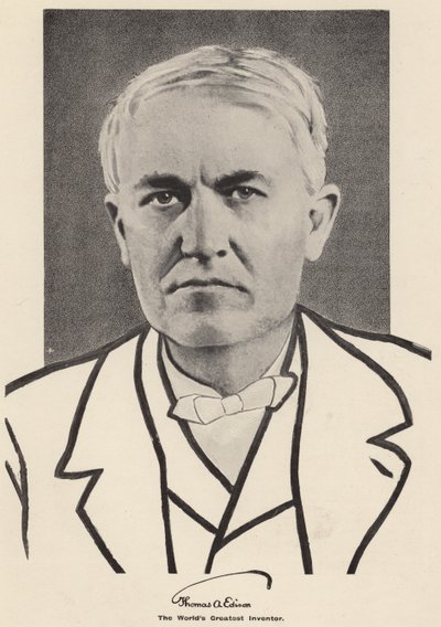 Thomas Edison by American Photographer