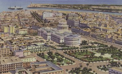 Partial Air View of the City by American Photographer