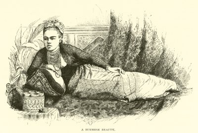 A Burmese Beauty by American School