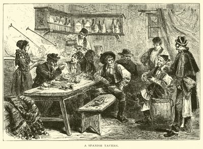 A Spanish Tavern by American School