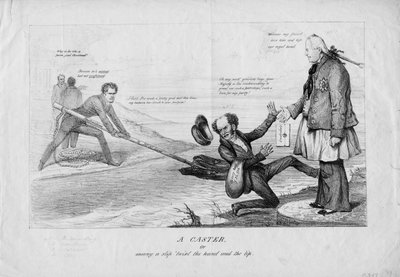 A caster, or, many a slip twixt the hand and the lip by American School