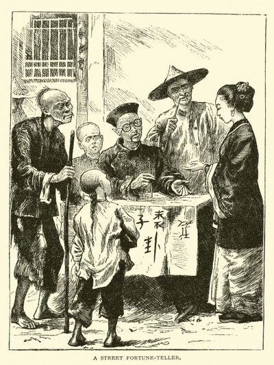 A Street Fortune-Teller by American School