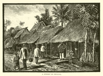 A Street in Penang by American School