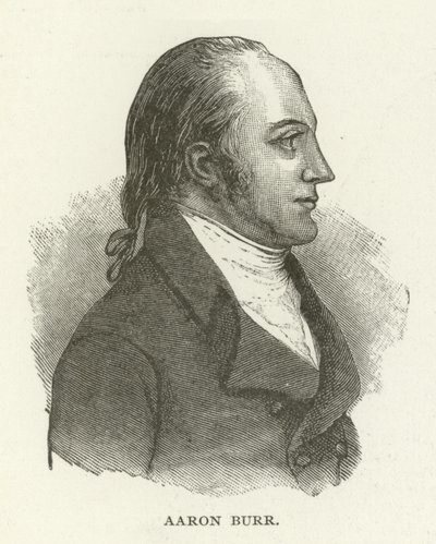 Aaron Burr by American School
