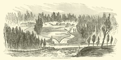Action at Whitehall, 16 December, December 1862 by American School