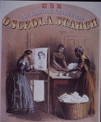 Advert for Osceola Starch by American School