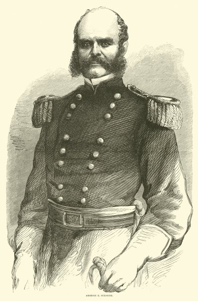 Ambrose E Burnside, November 1862 by American School