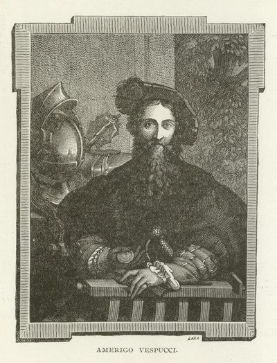Amerigo Vespucci by American School