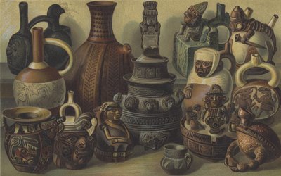 Ancient American Earthenware by American School