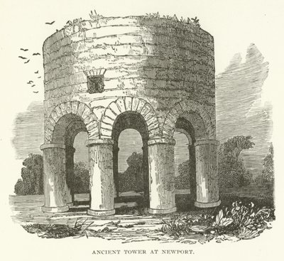 Ancient Tower at Newport by American School