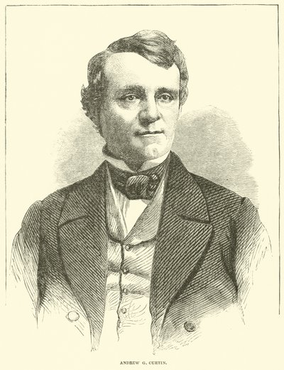 Andrew G Curtin, December 1863 by American School