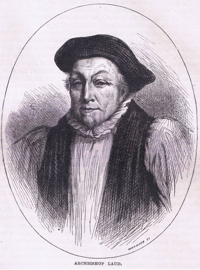 Archbishop Laud, illustration from Cassell