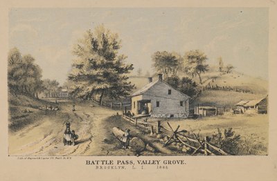 Battle Pass, Valley Grove, 1866 by American School