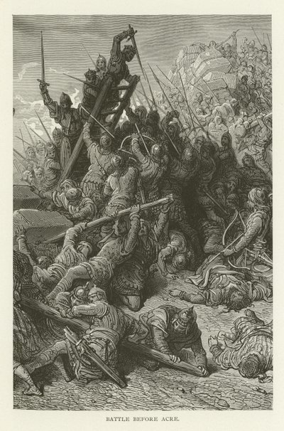 Battle Before Acre by American School