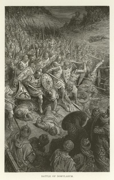 Battle of Dorylaeum by American School