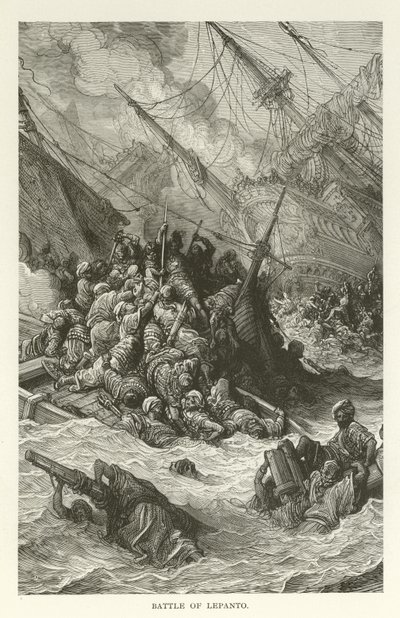 Battle of Lepanto by American School