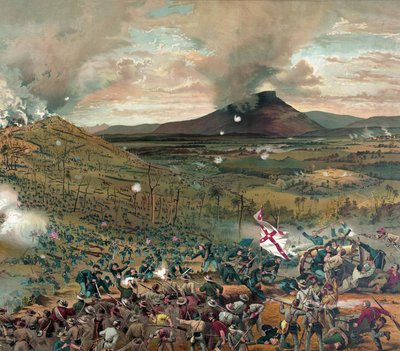 Battle of Mission Ridge, Nov. 25th, 1863 - presented with the compliments, pub. 1886 by American School
