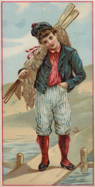 Boy Standing on Jetty by American School