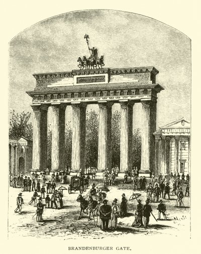 Brandenburger Gate by American School