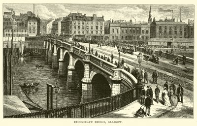 Broomielaw Bridge, Glasgow by American School